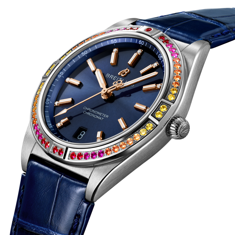 Breitling Chronomat Automatic 36 South Sea, Stainless Steel, Diamonds and Gem, Ref# A10380611C1P1, Unworn 2024 - Image 2