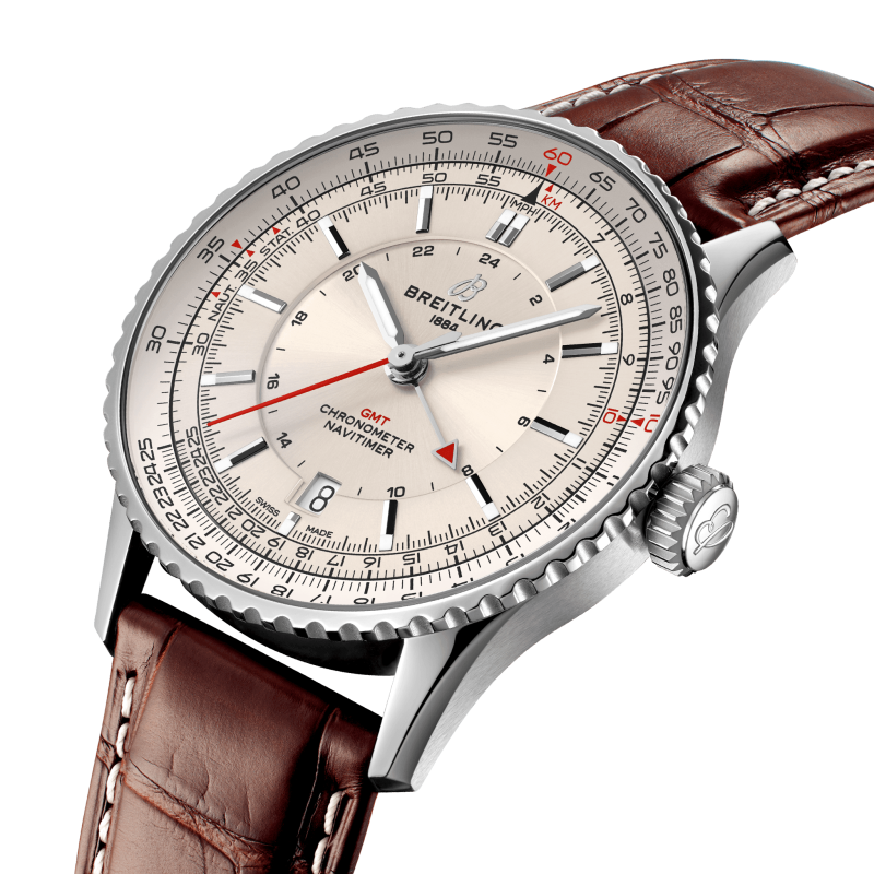 Breitling Navitimer Automatic GMT 41, Stainless Steel, Ref# A32310211G1P1, Unworn 2024 - Image 2