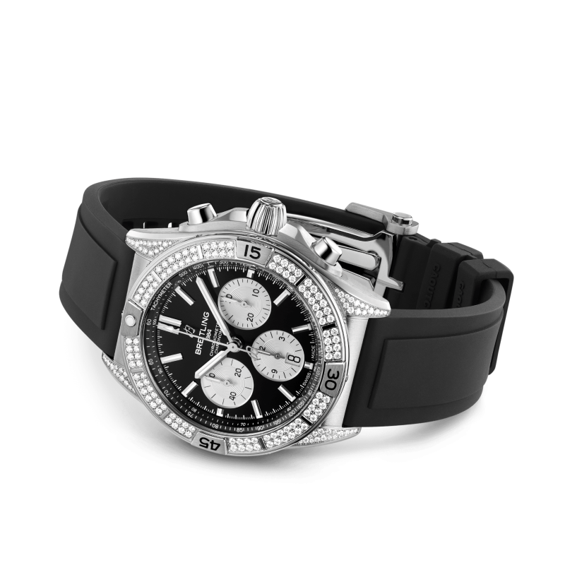 Breitling Chronomat B01 42, Stainless Steel and Diamonds, Ref# AB0134721B1S1, Unworn 2024 - Image 3