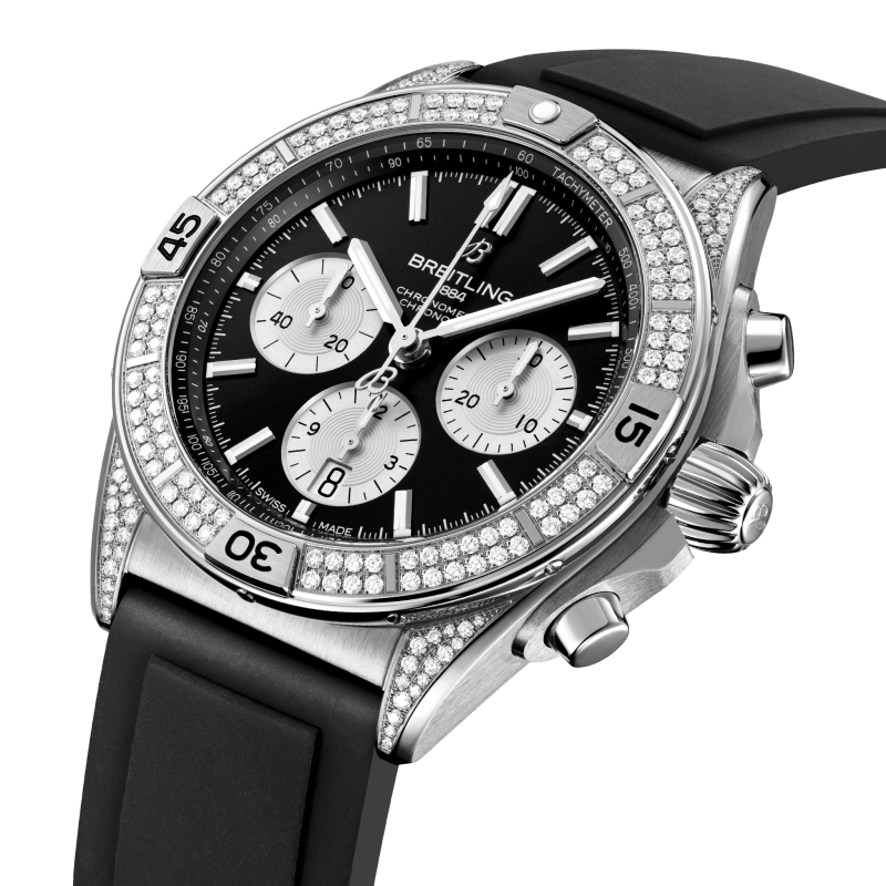 Breitling Chronomat B01 42, Stainless Steel and Diamonds, Ref# AB0134721B1S1, Unworn 2024 - Image 2