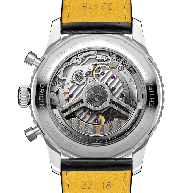 Breitling Navitimer B01 Chronograph 43 Boeing 747, Stainless steel, Ref# AB01383B1G1P1, Unworn 2024 - Image 4