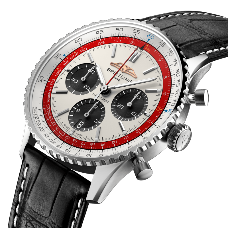 Breitling Navitimer B01 Chronograph 43 Boeing 747, Stainless steel, Ref# AB01383B1G1P1, Unworn 2024 - Image 2