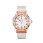 Hublot Big Bang, Gold White Diamonds, 38 mm, Ref# 361.PE.2010.RW.1104