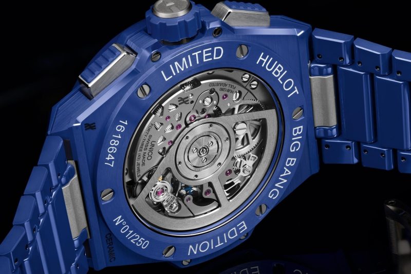 Hublot Big Bang Integrated Blue Indigo Ceramic Ref# 451.EX.5129.EX - Image 4