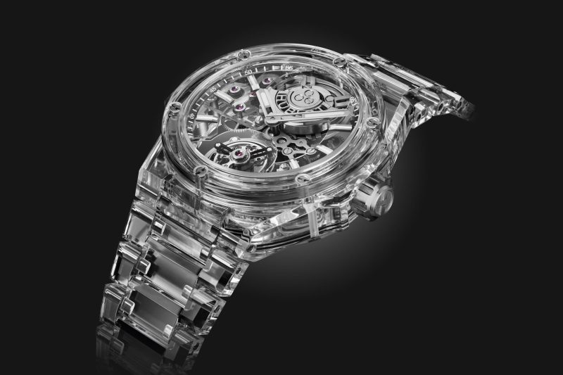 Hublot Big Bang INTEGRATED TOURBILLON FULL SAPPHIRE Ref# 455.JX.0120.JX - Image 4