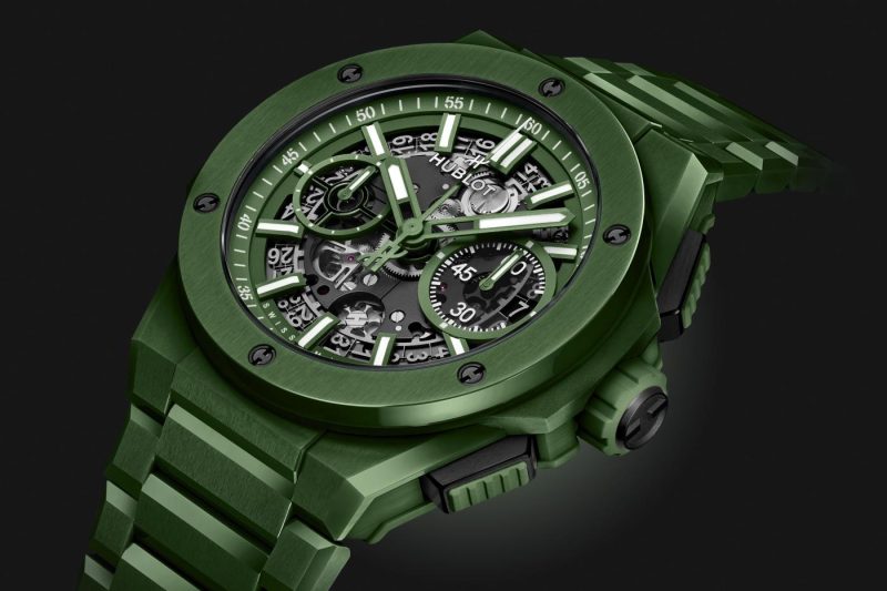 Hublot Big Bang INTEGRATED GREEN CERAMIC Ref# 451.GX.5220.GX - Image 4