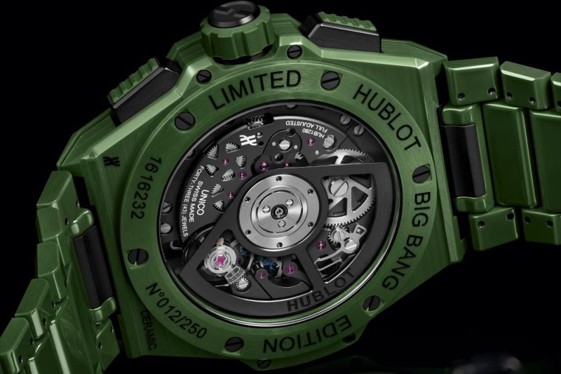 Hublot Big Bang INTEGRATED GREEN CERAMIC Ref# 451.GX.5220.GX - Image 3