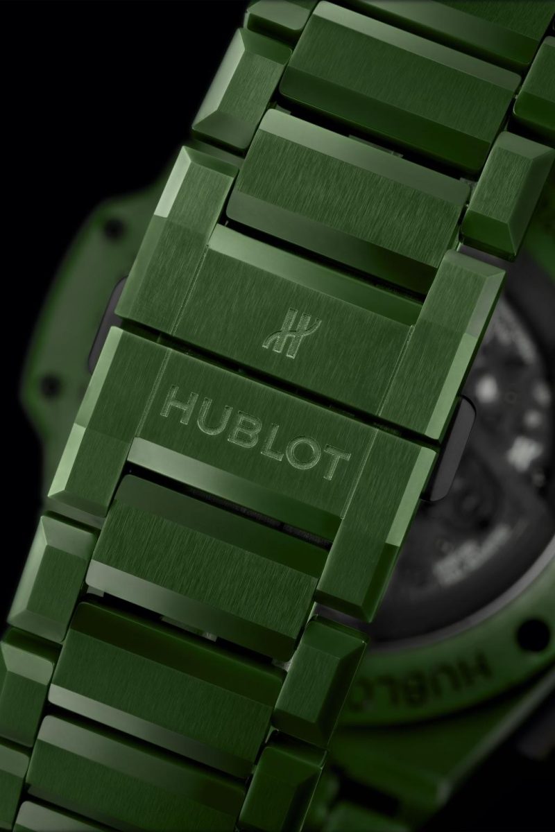 Hublot Big Bang INTEGRATED GREEN CERAMIC Ref# 451.GX.5220.GX - Image 5