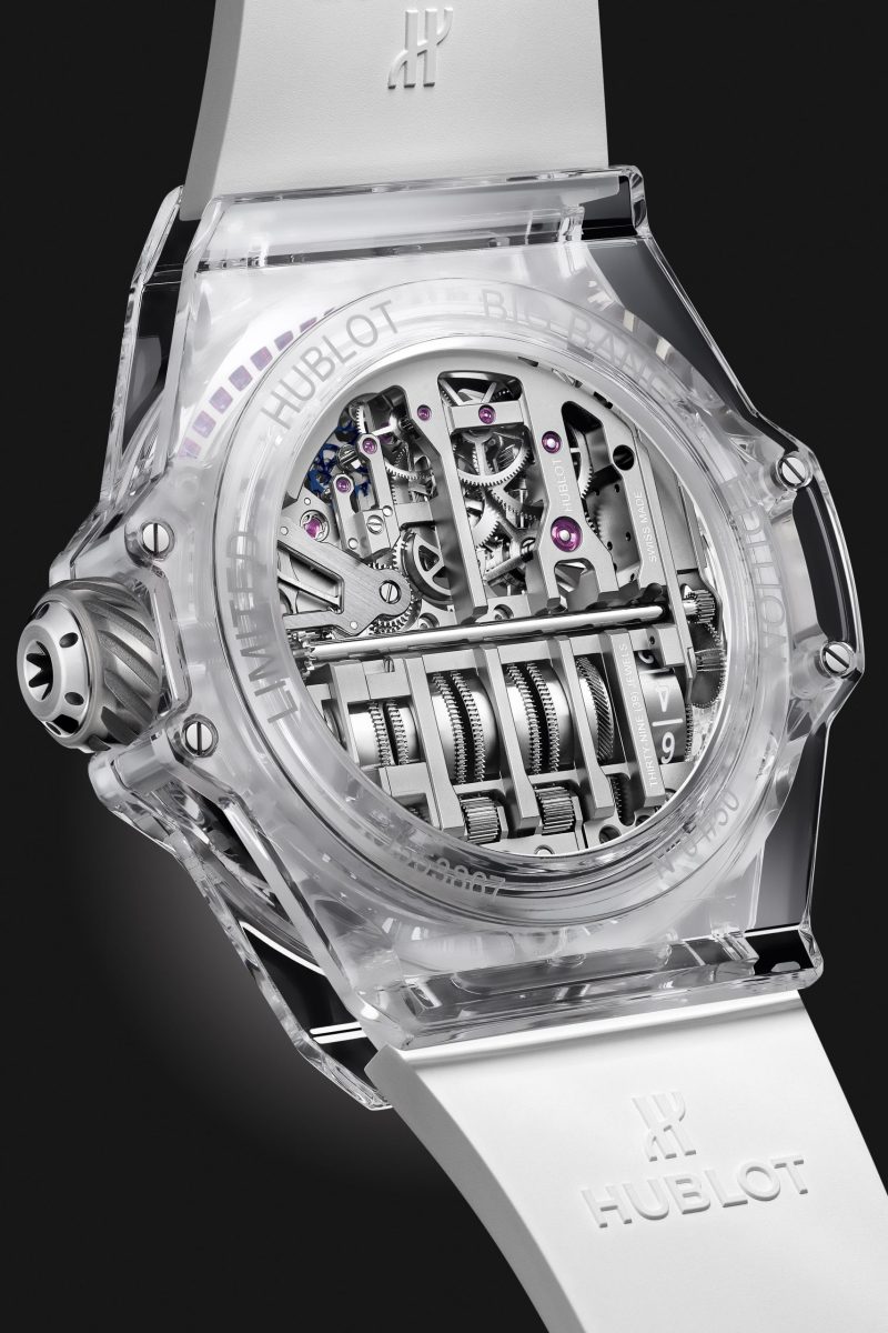 Hublot Big Bang MP-11 POWER RESERVE 14 DAYS SAPPHIRE RAINBOW Ref# 911.JX.0102.RW.4099 - Image 5