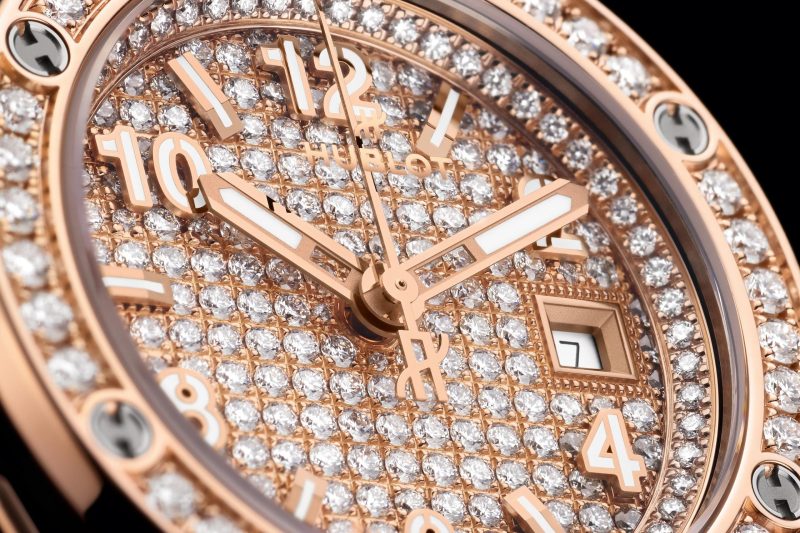 Hublot Big Bang ONE CLICK KING GOLD FULL PAV¨¦ Ref# 485.OX.9000.RX.1604 - Image 2