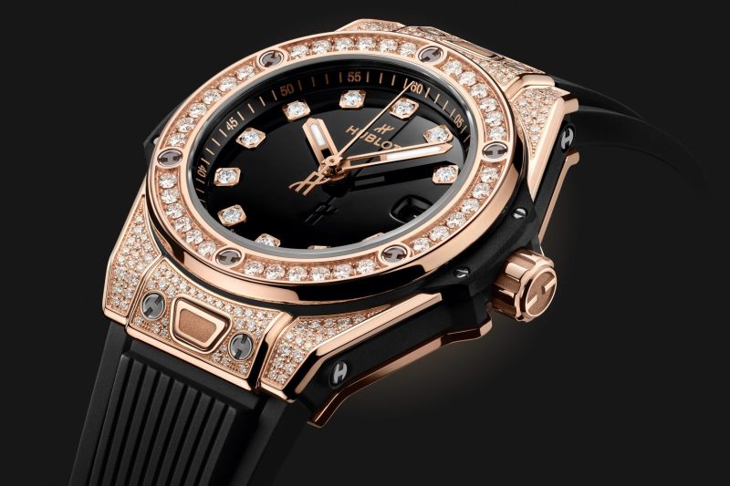 Hublot Big Bang ONE CLICK KING GOLD PAV¨¦ Ref# 485.OX.1280.RX.1604 - Image 4