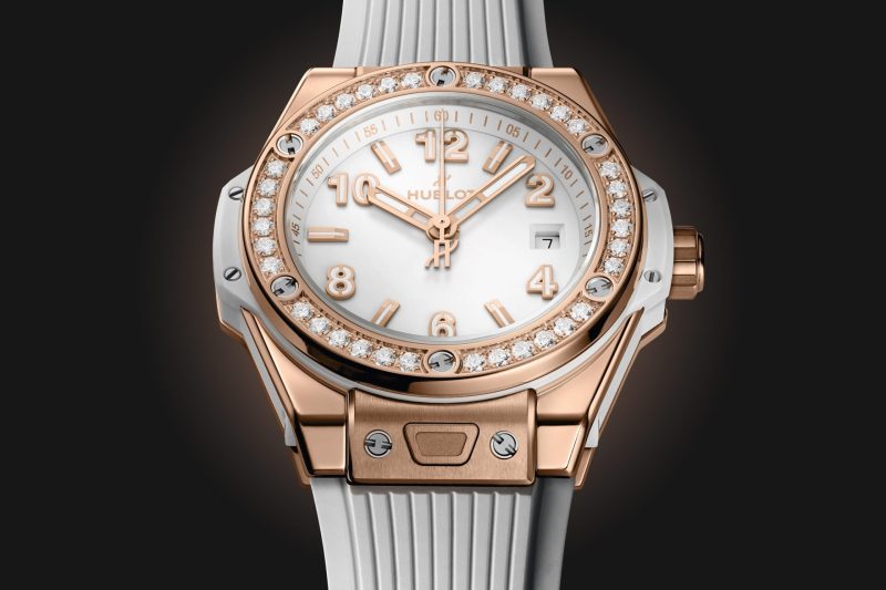 Hublot Big Bang ONE CLICK KING GOLD WHITE DIAMONDS Ref# 485.OE.2080.RW.1204 - Image 3