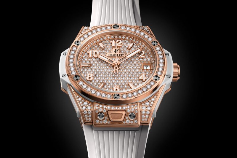 Hublot Big Bang ONE CLICK KING GOLD WHITE FULL PAV¨¦ Ref# 465.OE.9010.RW.1604 - Image 3