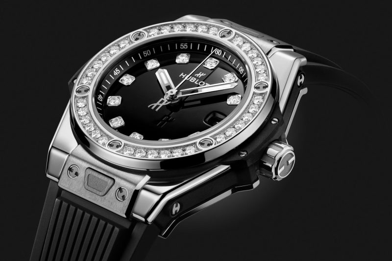 Hublot Big Bang ONE CLICK STEEL DIAMONDS Ref# 485.SX.1270.RX.1204 - Image 4