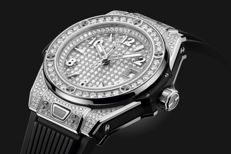Hublot Big Bang ONE CLICK STEEL FULL PAV¨¦ Ref# 485.SX.9000.RX.1604 - Image 3