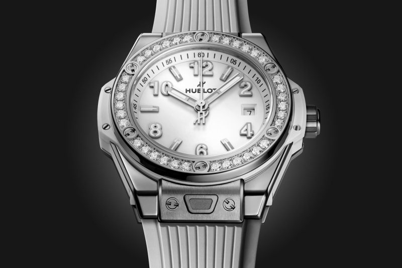 Hublot Big Bang ONE CLICK STEEL WHITE DIAMONDS Ref# 485.SE.2010.RW.1204 - Image 3