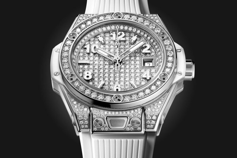 Hublot Big Bang ONE CLICK STEEL WHITE FULL PAV¨¦ Ref# 485.SE.9000.RW.1604 - Image 3