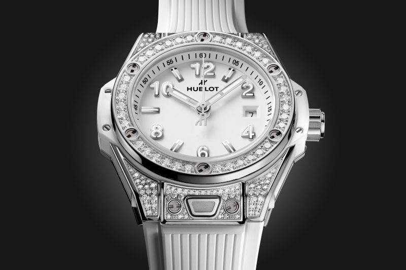 Hublot Big Bang ONE CLICK STEEL WHITE PAV¨¦ Ref# 485.SE.2010.RW.1604 - Image 3
