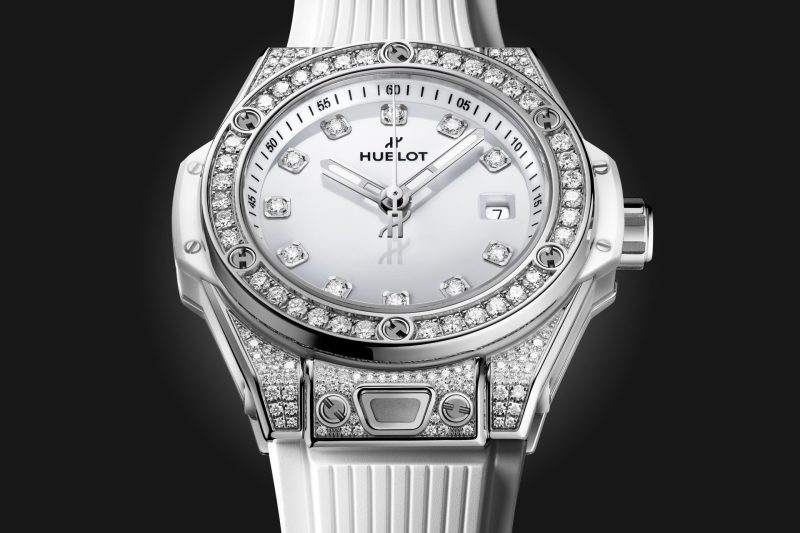 Hublot Big Bang ONE CLICK STEEL WHITE PAV¨¦ Ref# 485.SE.2210.RW.1604 - Image 3