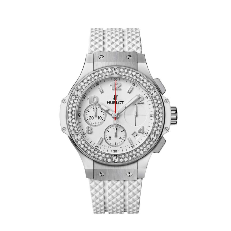 Hublot Big Bang, Steel White Diamonds Chronograph, 41 mm, Ref# 342.SE.230.RW.114 - Image 2