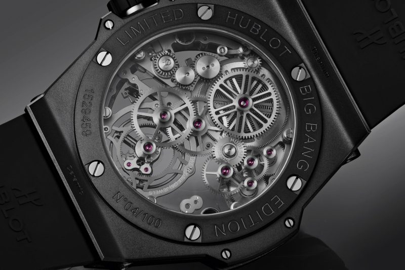 Hublot Big Bang TOURBILLON AUTOMATIC BLACK MAGIC Ref# 419.CI.0170.RX - Image 5