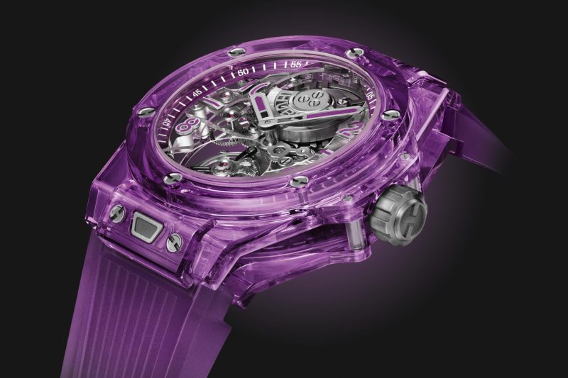 Hublot Big Bang TOURBILLON AUTOMATIC PURPLE SAPPHIRE Ref# 429.JM.0120.RT - Image 7