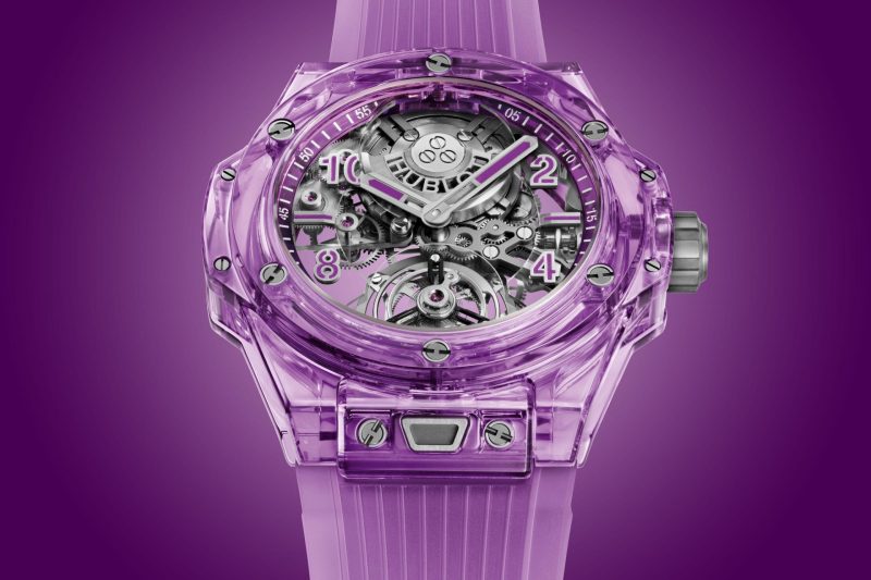 Hublot Big Bang TOURBILLON AUTOMATIC PURPLE SAPPHIRE Ref# 429.JM.0120.RT - Image 3