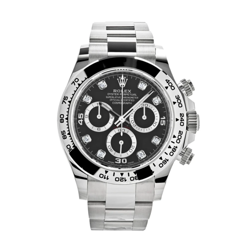 Rolex Cosmograph Daytona Silver Black 40mm 116509