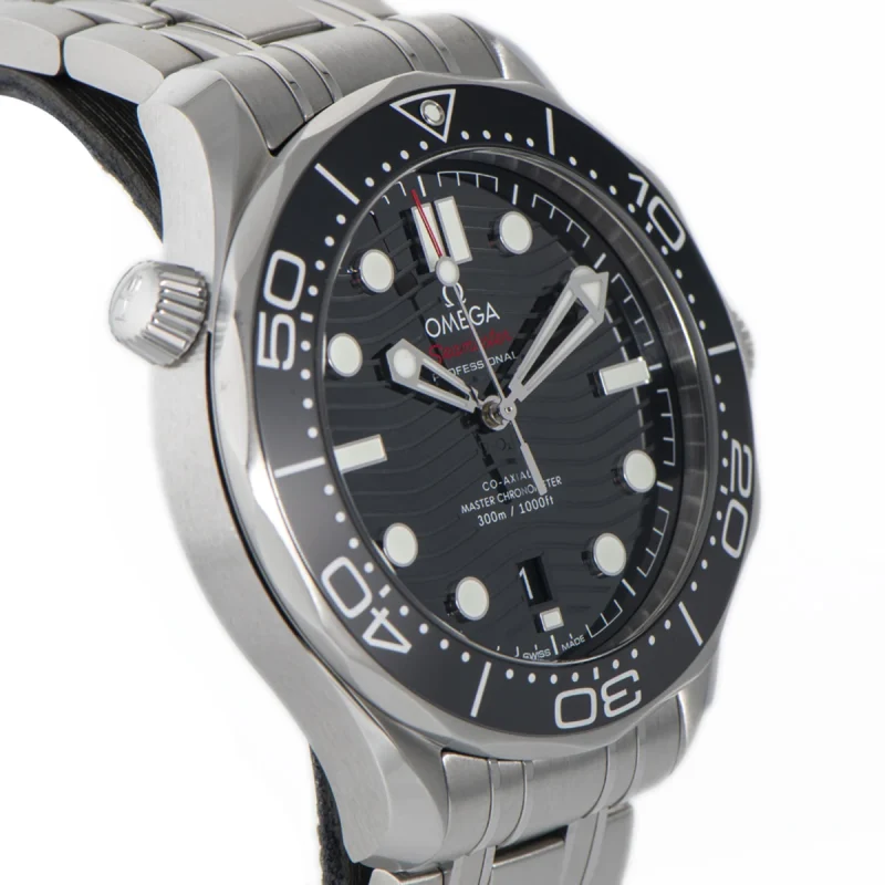 Omega Seamaster Diver 300M Co-Axial Master Chronometer 42mm Black Stainless Steel- 210.30.42.20.01.001 - Image 5