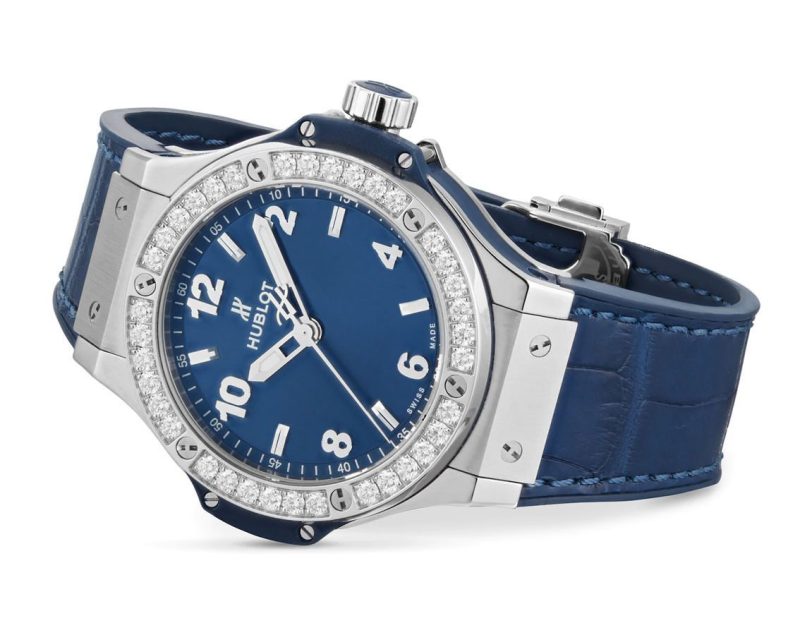 Hublot Big Bang, Steel Blue Diamonds, 38 mm, Ref# 361.SX.7170.LR.1204 - Image 5