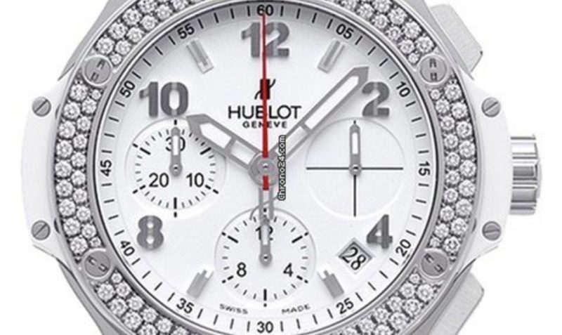 Hublot Big Bang, Steel White Diamonds Chronograph, 41 mm, Ref# 342.SE.230.RW.114 - Image 3