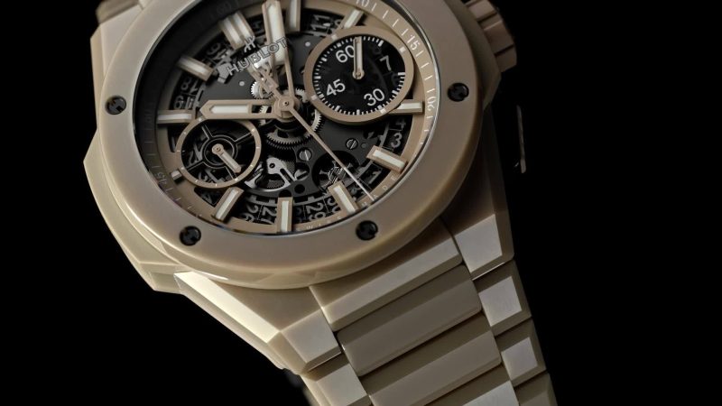 Hublot Big Bang INTEGRATED BEIGE CERAMIC Ref# 451.CZ.4620.CZ - Image 6