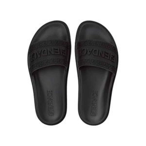 Versace Fendace Logo Sliders In Black – VBS001