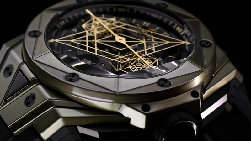 Hublot Big Bang SANG BLEU II MAGIC GOLD Ref# 418.MX.1103.RX.MXM22 - Image 5