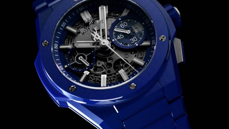 Hublot Big Bang Integrated Blue Indigo Ceramic Ref# 451.EX.5129.EX - Image 3