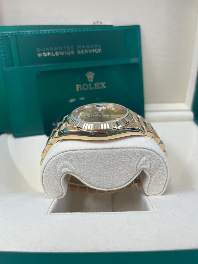 Rolex Day-Date 40 Solid 18k Gold Watch 228238 - Image 5