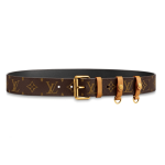 LOUIS VUITTON SIGNATURE BELT MONOGRAM 35MM BROWN-B112
