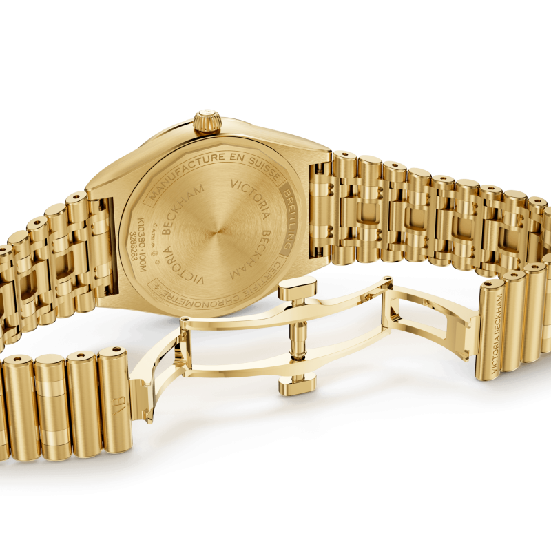 Breitling Chronomat Automatic 36 Victoria Beckham, 18k Yellow Gold, Ref# K103801A1L1K1, Unworn 2024 - Image 5