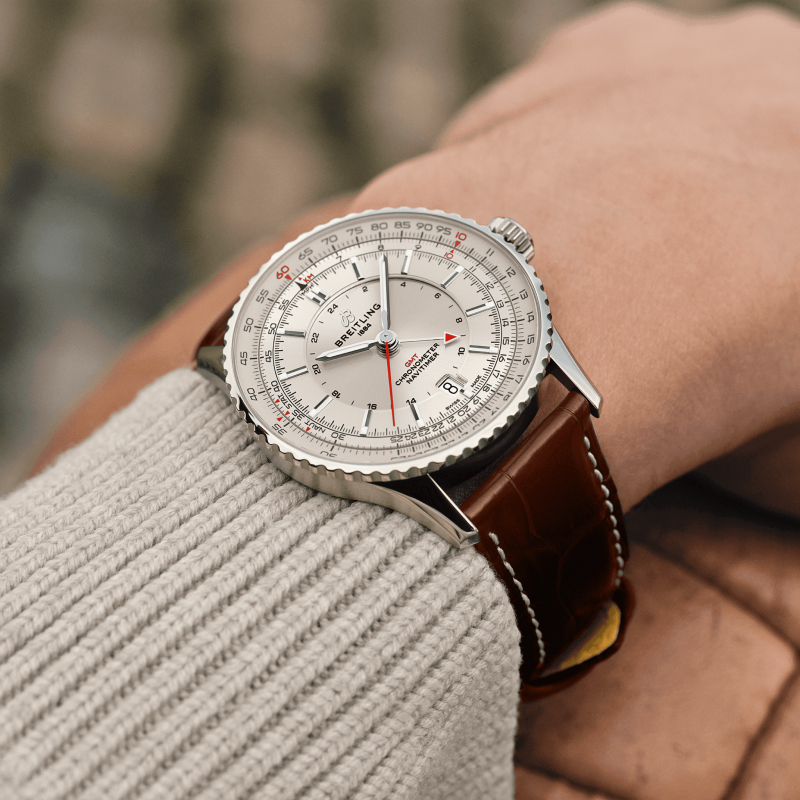 Breitling Navitimer Automatic GMT 41, Stainless Steel, Ref# A32310211G1P1, Unworn 2024 - Image 5