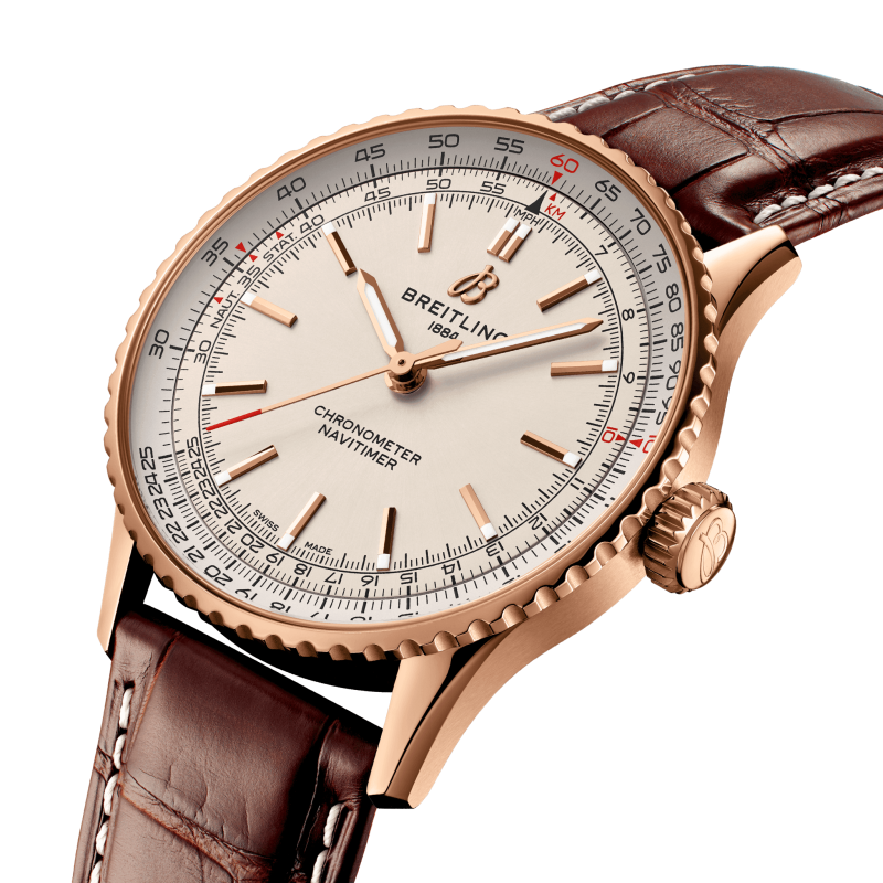 Breitling Navitimer Automatic 41, Small-scale traceable 18k Red Gold, Ref# R17329F41G1P1, Unworn 2024 - Image 2