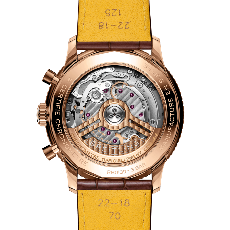 Breitling Navitimer B01 Chronograph 41, 18k Red Gold, Ref# RB0139631G1P1, Unworn 2024 - Image 4