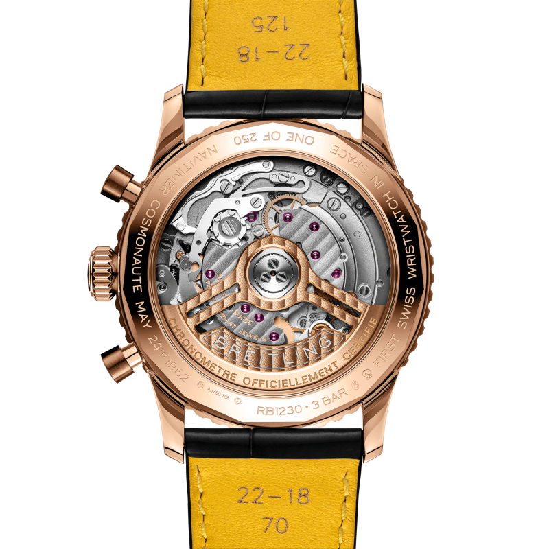Breitling Navitimer B12 Chronograph 41 Cosmonaute, 18k Red Gold, Ref# RB12302A1L1P1, Unworn 2024 - Image 4