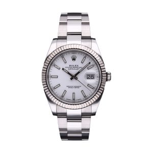 Rolex Datejust Silver Index Dial on Oyster Bracelet 116234