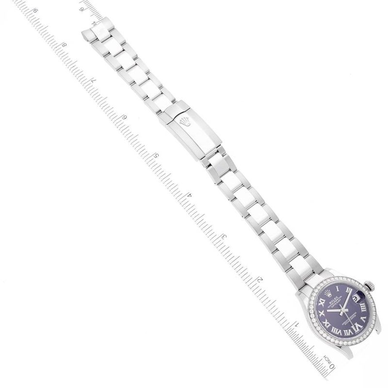 Rolex Datejust 31mm Aubergine Dial 278384RBR - Image 9