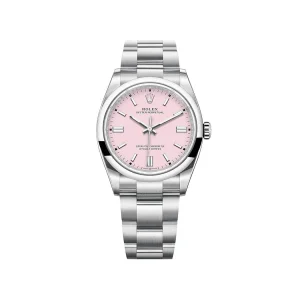 Rolex Perpetual 36mm Pink Dial Oyster Watch Dial watch 126000