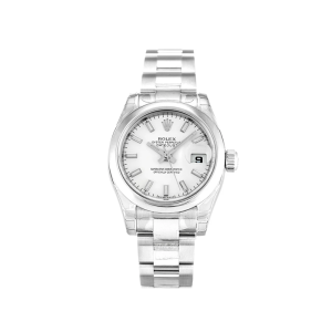 Rolex Lady-Datejust 26mm White Dial 179160