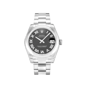 Rolex Lady-Datejust 31mm Black Dial 178240