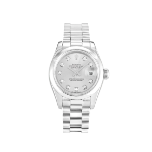 Rolex Lady-Datejust 26mm Silver Dial 179166