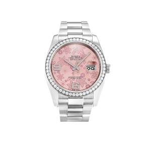 Rolex Datejust 36mm Pink Floral Dial 116244