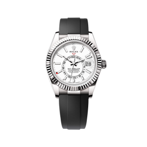 Rolex Sky Dweller 42 White Dial Oysterflex M336239 0003
